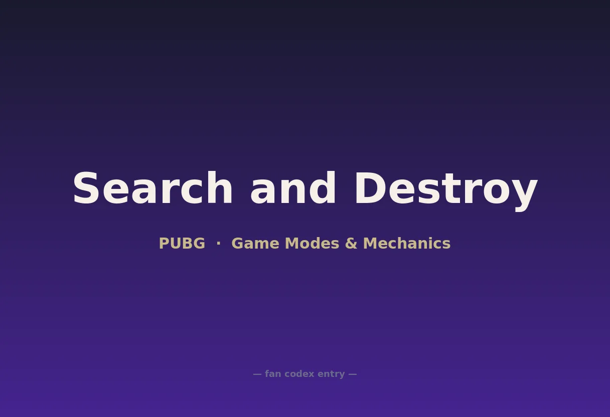 Search and Destroy