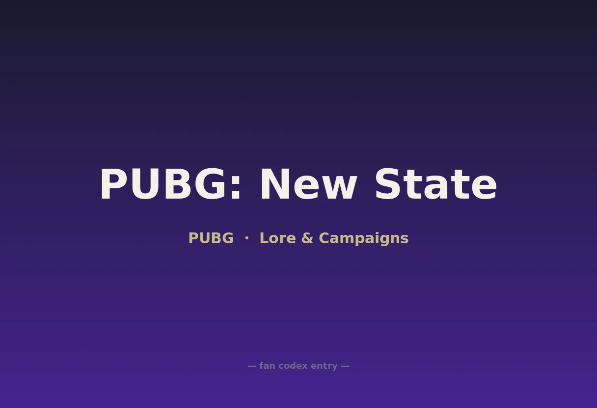 PUBG: New State