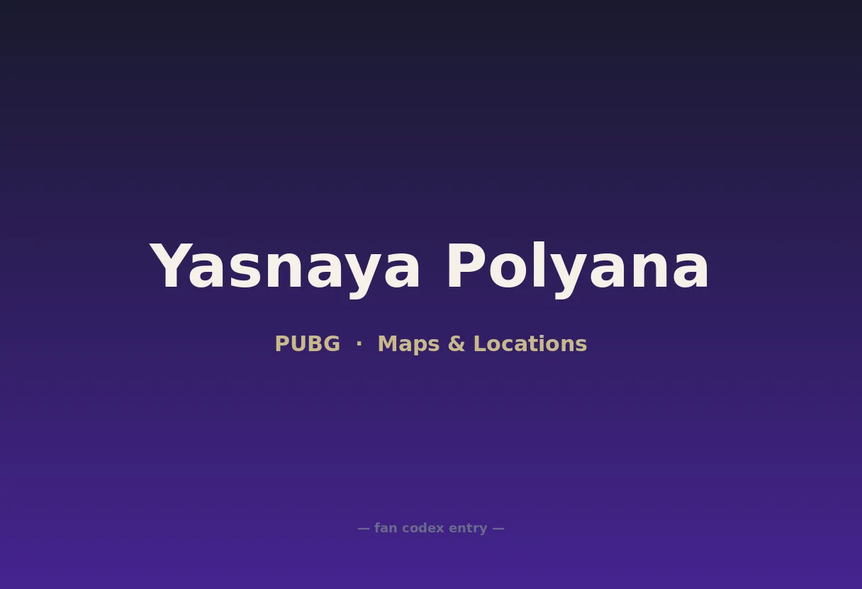 Yasnaya Polyana